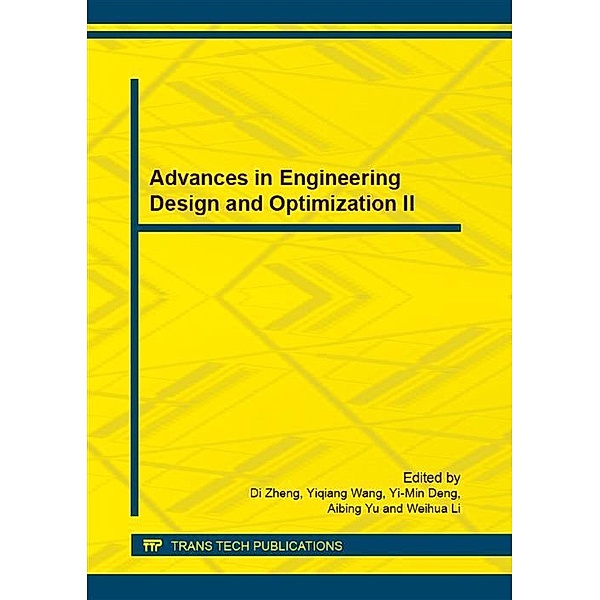 Advances in Engineering Design and Optimization II