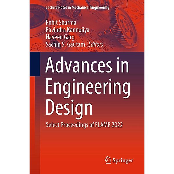 Advances in Engineering Design / Lecture Notes in Mechanical Engineering