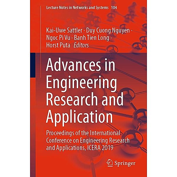 Advances in Engineering Research and Application / Lecture Notes in Networks and Systems Bd.104