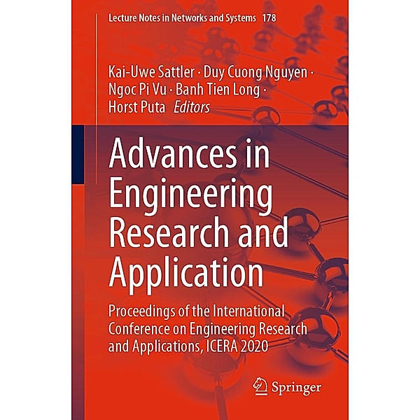 Advances in Engineering Research and Application / Lecture Notes in Networks and Systems Bd.178