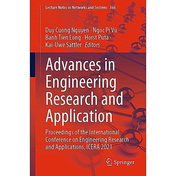 Advances in Engineering Research and Application / Lecture Notes in Networks and Systems Bd.366
