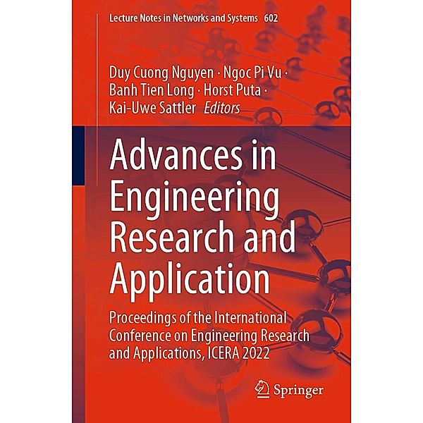 Advances in Engineering Research and Application / Lecture Notes in Networks and Systems Bd.602
