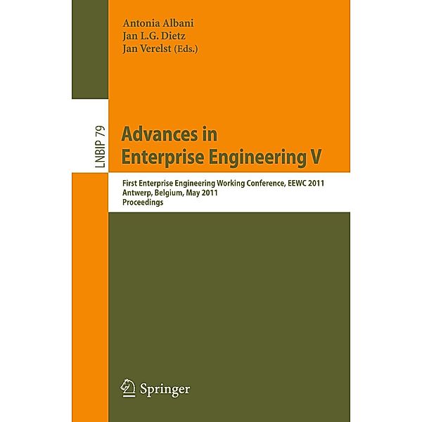 Advances in Enterprise Engineering V / Lecture Notes in Business Information Processing Bd.79