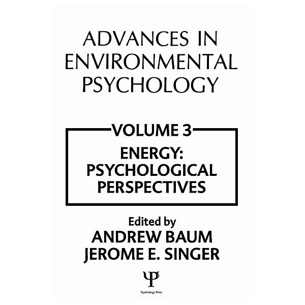 Advances in Environmental Psychology