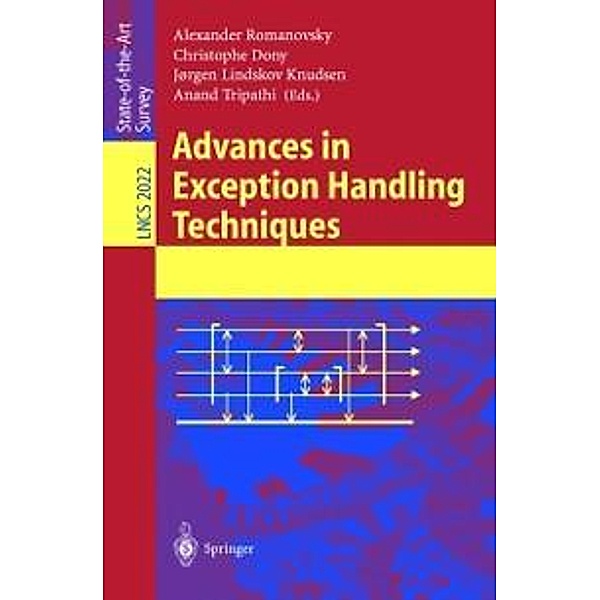 Advances in Exception Handling Techniques / Lecture Notes in Computer Science Bd.2022