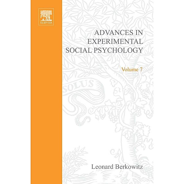 Advances in Experimental Social Psychology