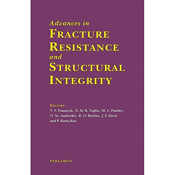 Advances in Fracture Resistance and Structural Integrity