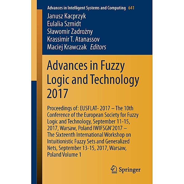 Advances in Fuzzy Logic and Technology 2017