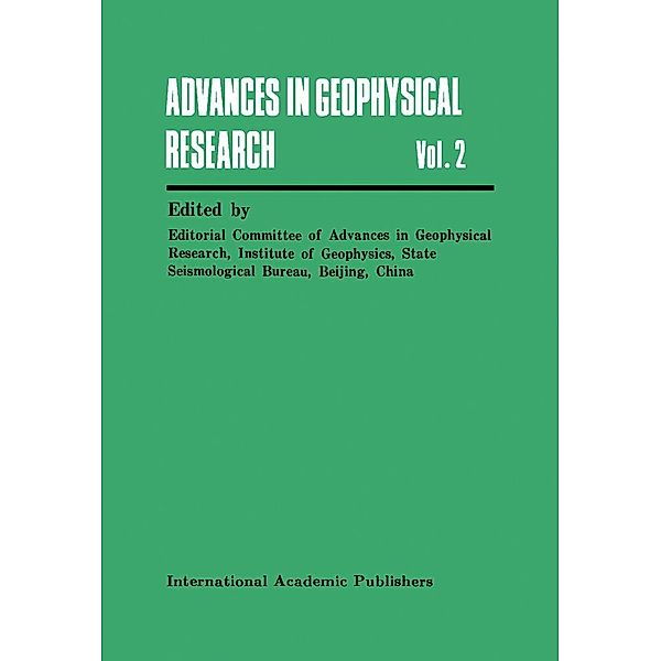 Advances in Geophysical Research