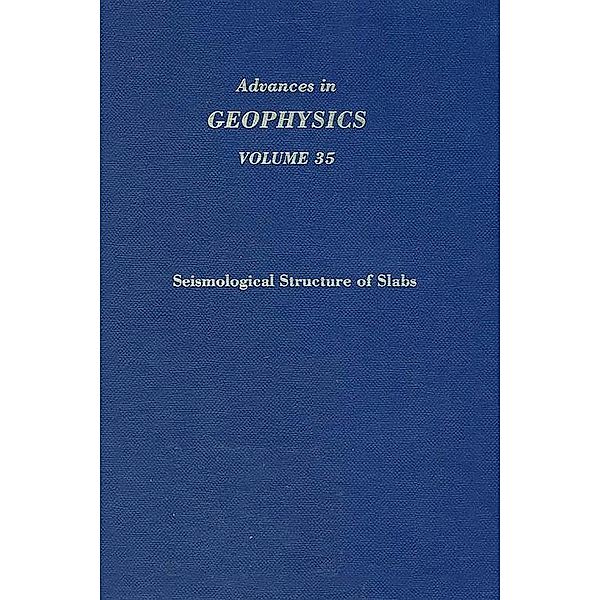 Advances in Geophysics