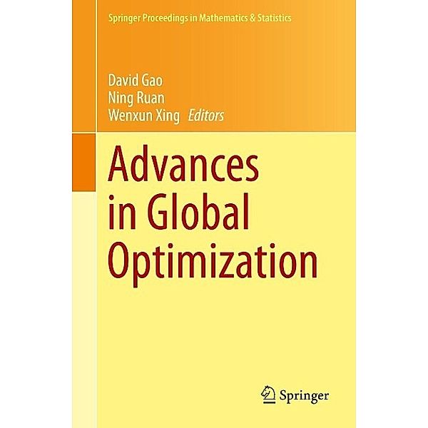 Advances in Global Optimization / Springer Proceedings in Mathematics & Statistics Bd.95