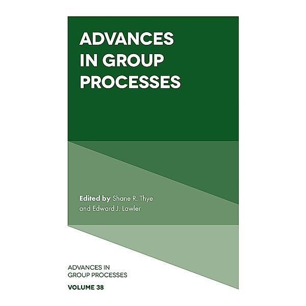 Advances in Group Processes