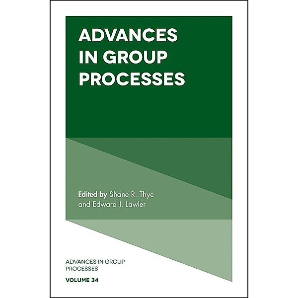 Advances in Group Processes