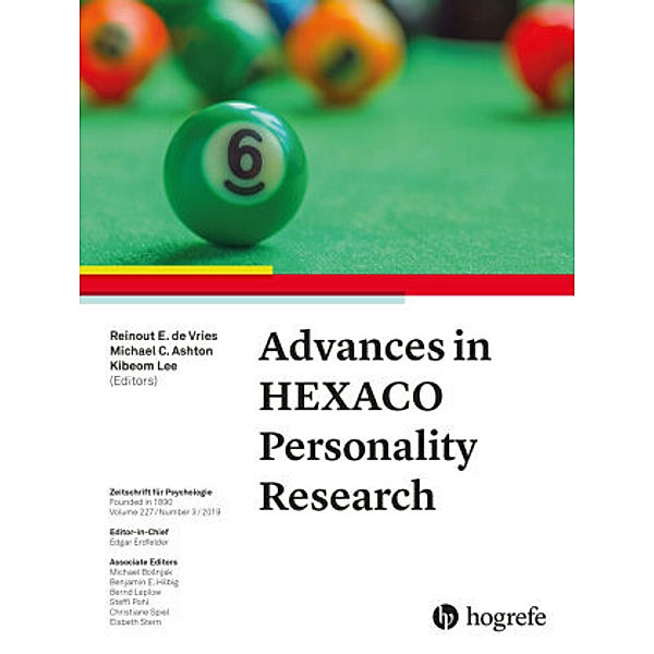 Advances in HEXACO Personality Research