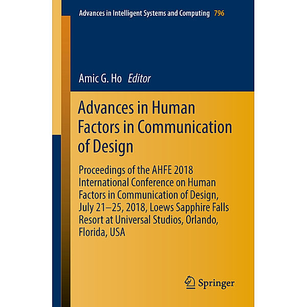 Advances in Human Factors in Communication of Design