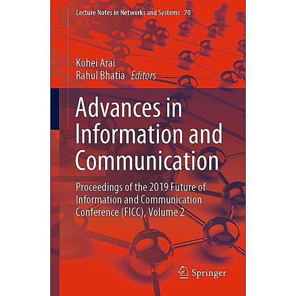 Advances in Information and Communication / Lecture Notes in Networks and Systems Bd.70