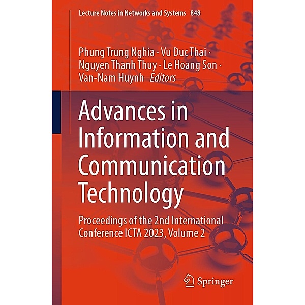 Advances in Information and Communication Technology / Lecture Notes in Networks and Systems Bd.848