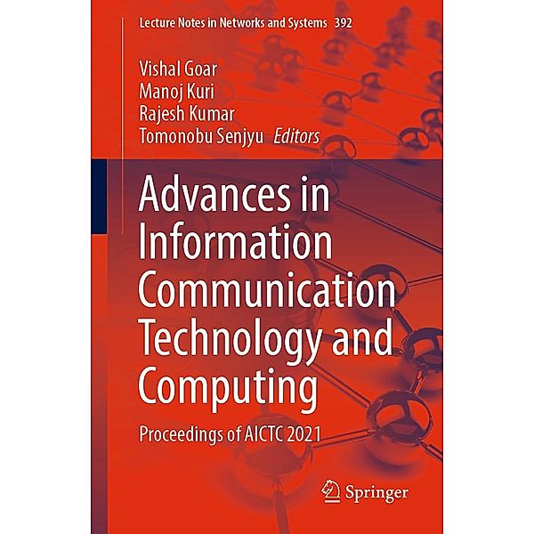 Advances in Information Communication Technology and Computing / Lecture Notes in Networks and Systems Bd.392
