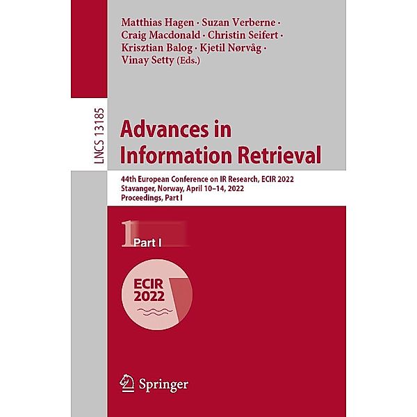 Advances in Information Retrieval / Lecture Notes in Computer Science Bd.13185