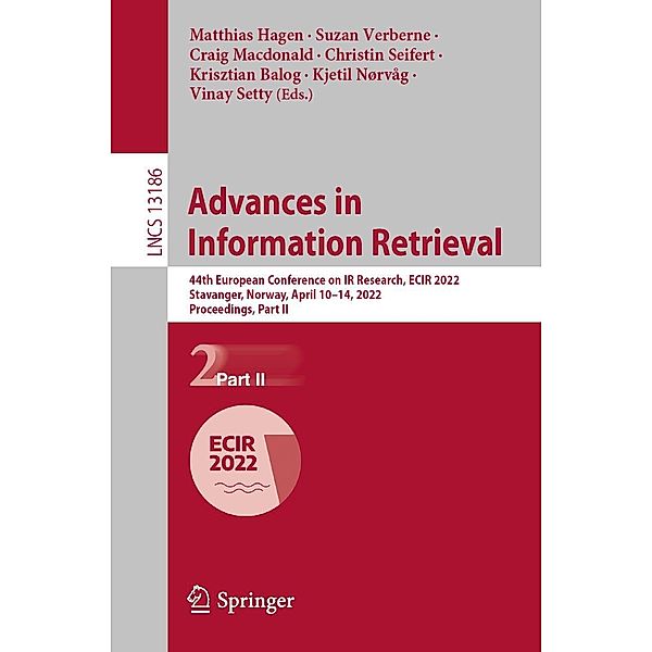 Advances in Information Retrieval / Lecture Notes in Computer Science Bd.13186