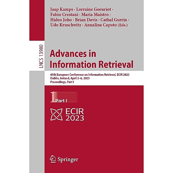 Advances in Information Retrieval / Lecture Notes in Computer Science Bd.13980