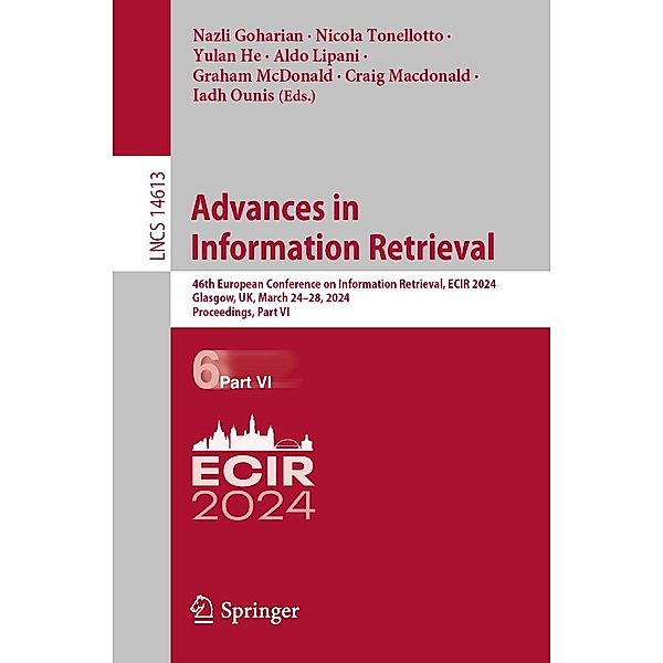 Advances in Information Retrieval / Lecture Notes in Computer Science Bd.14613