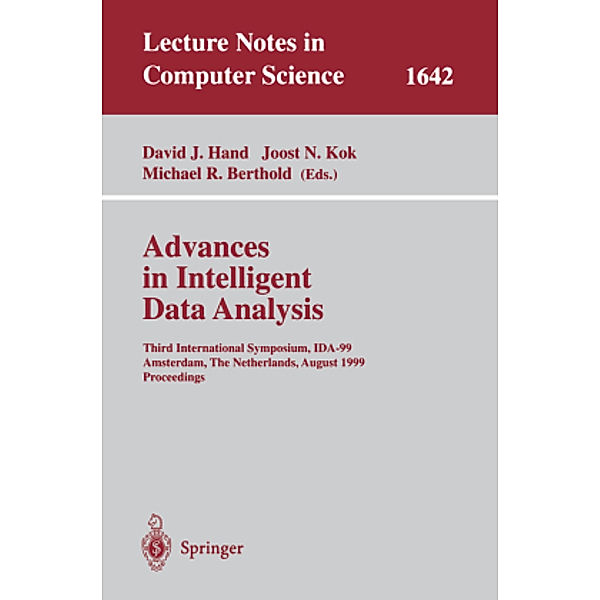 Advances in Intelligent Data Analysis, IDA 1999