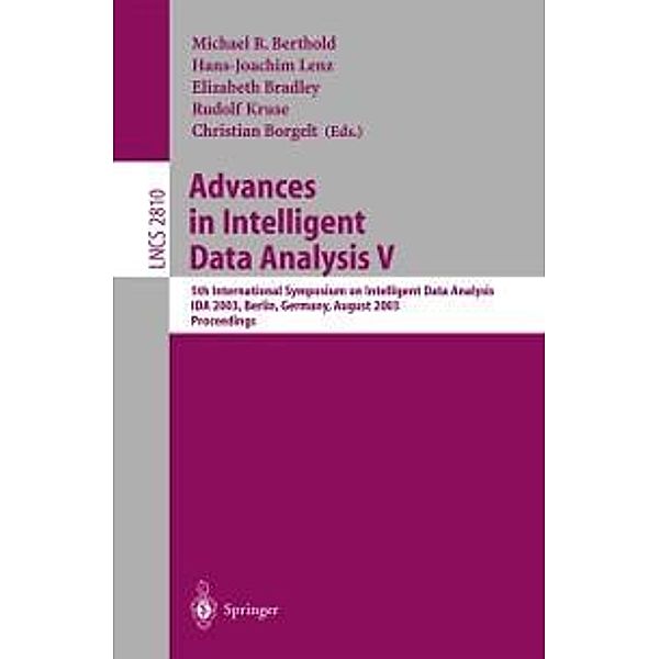 Advances in Intelligent Data Analysis V / Lecture Notes in Computer Science Bd.2810