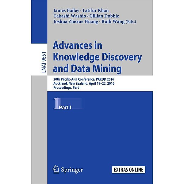 Advances in Knowledge Discovery and Data Mining / Lecture Notes in Computer Science Bd.9651