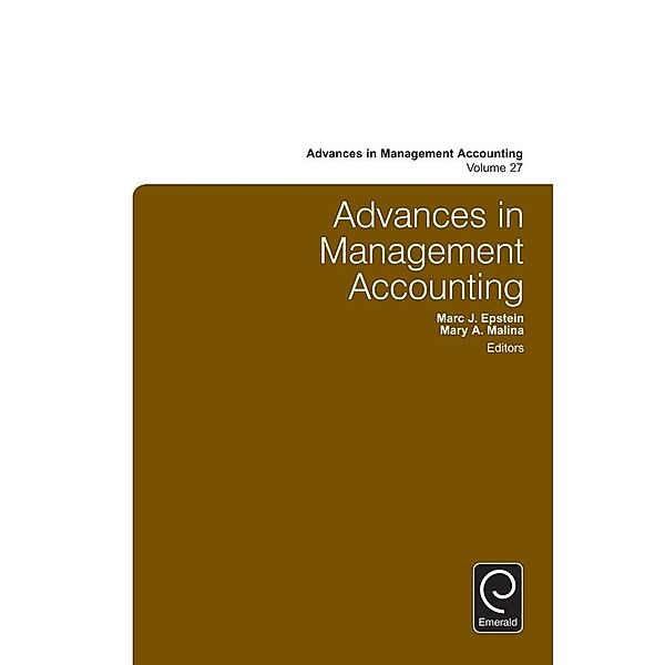 Advances in Management Accounting