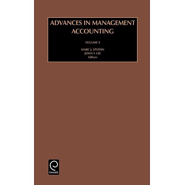 Advances in Management Accounting