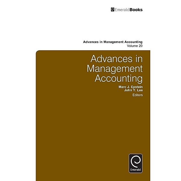 Advances in Management Accounting / Emerald Group Publishing Limited