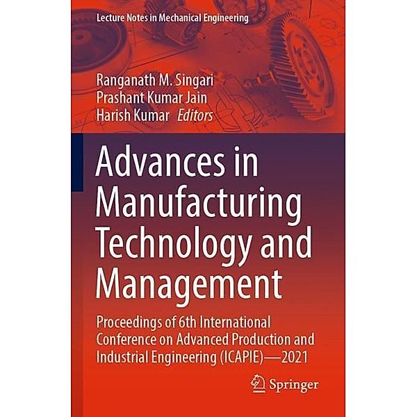 Advances in Manufacturing Technology and Management