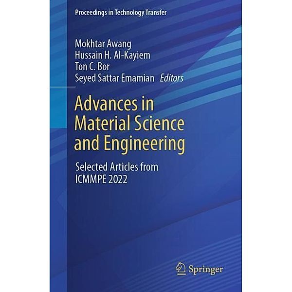 Advances in Material Science and Engineering