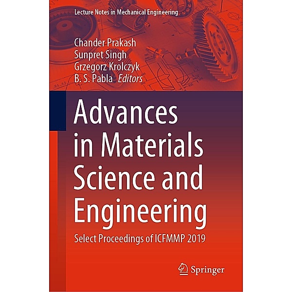 Advances in Materials Science and Engineering / Lecture Notes in Mechanical Engineering