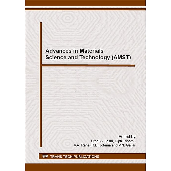 Advances in Materials Science and Technology (AMST)
