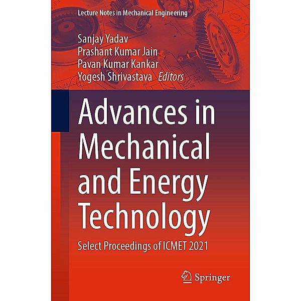 Advances in Mechanical and Energy Technology / Lecture Notes in Mechanical Engineering