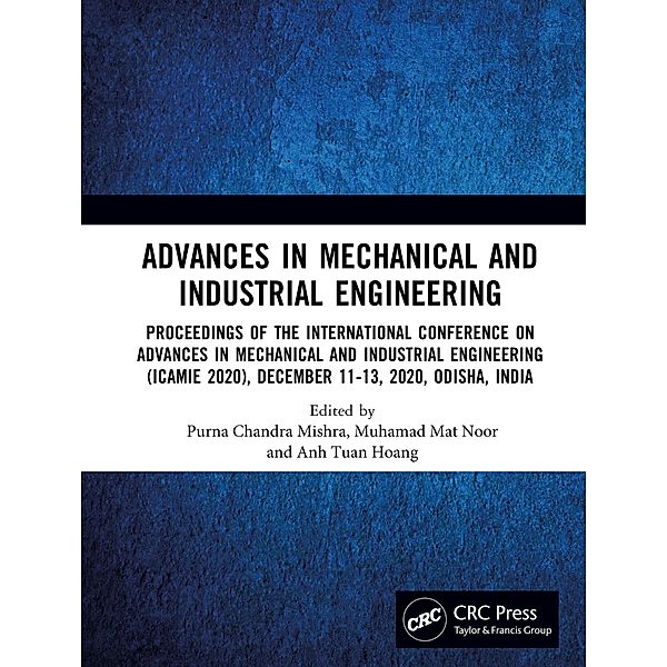 Advances in Mechanical and Industrial Engineering