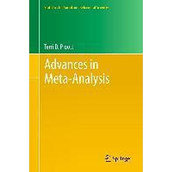 Advances in Meta-Analysis / Statistics for Social and Behavioral Sciences, Terri Pigott