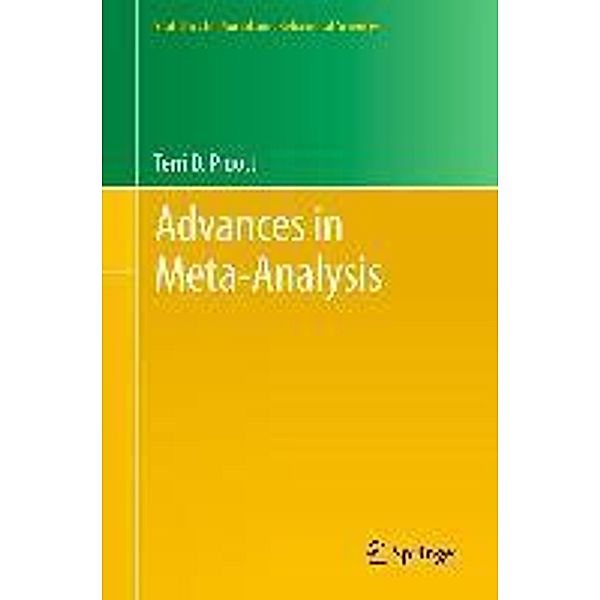 Advances in Meta-Analysis / Statistics for Social and Behavioral Sciences, Terri Pigott