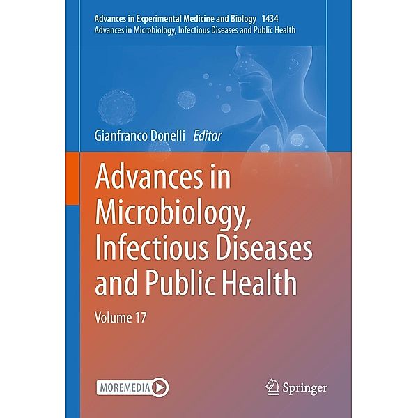 Advances in Microbiology, Infectious Diseases and Public Health / Advances in Experimental Medicine and Biology Bd.1434