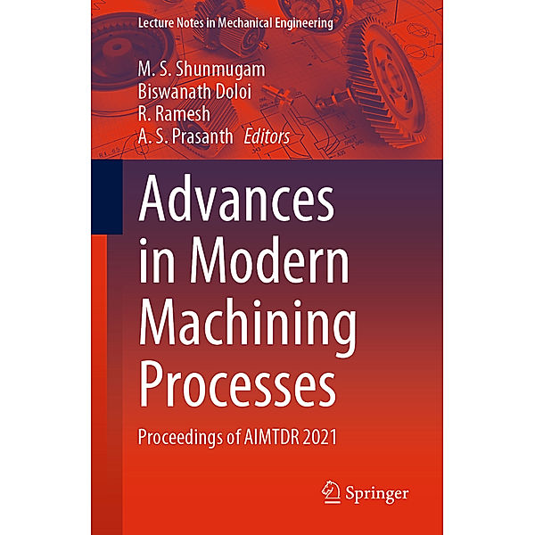 Advances in Modern Machining Processes