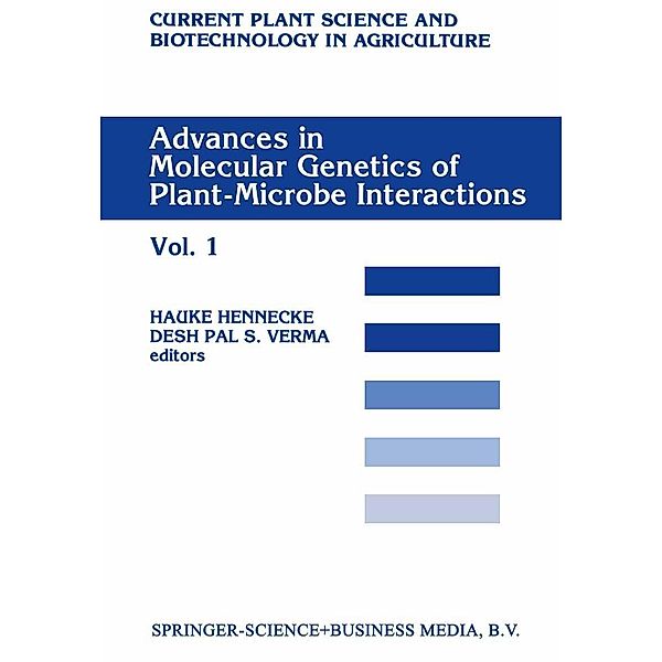 Advances in Molecular Genetics of Plant-Microbe Interactions, Vol.1 / Current Plant Science and Biotechnology in Agriculture Bd.10