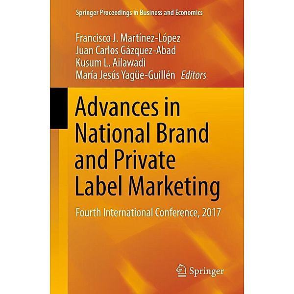 Advances in National Brand and Private Label Marketing / Springer Proceedings in Business and Economics