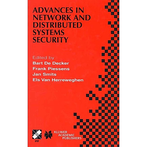 Advances in Network and Distributed Systems Security / IFIP Advances in Information and Communication Technology Bd.78