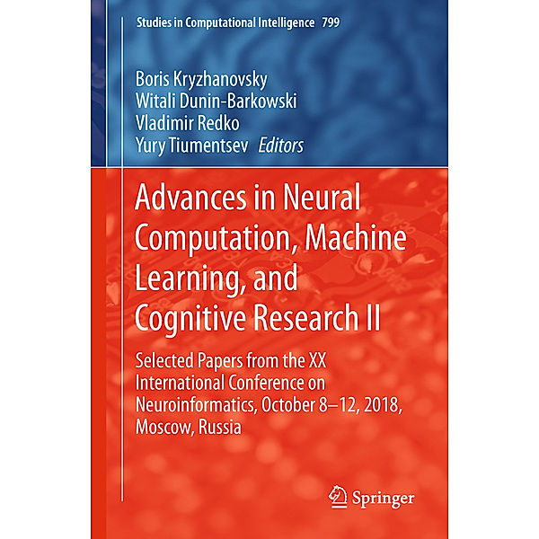 Advances in Neural Computation, Machine Learning, and Cognitive Research II