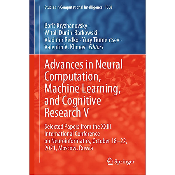 Advances in Neural Computation, Machine Learning, and Cognitive Research V