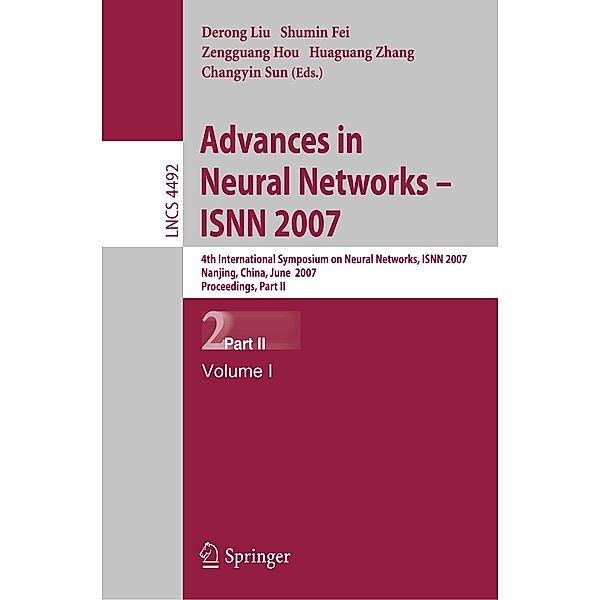Advances in Neural Networks - ISNN 2007 - 2
