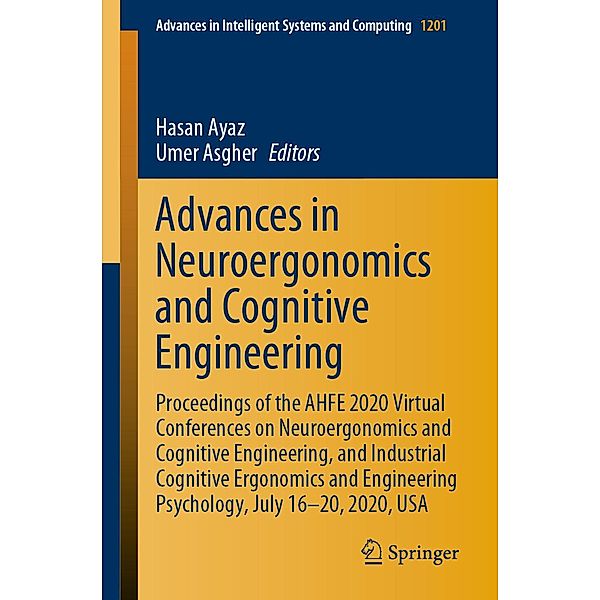 Advances in Neuroergonomics and Cognitive Engineering / Advances in Intelligent Systems and Computing Bd.1201