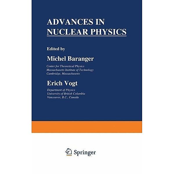 Advances in Nuclear Physics, Michel Baranger, Erich Vogt